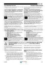 Preview for 41 page of SAF SAXO 5.0 Safety Instruction For Use And Maintenance