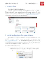 Preview for 4 page of SAF Spectrum Compact 0.3-3 GHz v2 User Manual