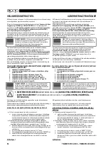 Preview for 57 page of SAF TIGMATE 270 AC/DC Safety Instruction For Use And Maintenance