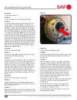 Preview for 2 page of SAF Tire Pilot Plus Troubleshooting Manual