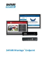 SAFARI Montage Endpoint User Manual preview