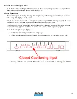 Предварительный просмотр 13 страницы SAFARI Montage SD/HD MPEG Digital Encoder Installation And Setup Manual