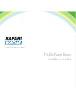 SAFARI Montage T-440x Installation Manual preview