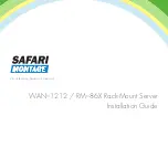 SAFARI Montage WAN–1212 Installation Manual preview