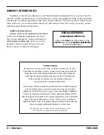 Preview for 6 page of Safari motorhome TREK 2005 Instructions Manual