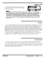 Preview for 27 page of Safari motorhome TREK 2005 Instructions Manual