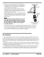 Preview for 46 page of Safari motorhome TREK 2005 Instructions Manual