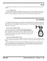 Preview for 109 page of Safari motorhome TREK 2005 Instructions Manual