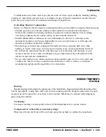 Preview for 115 page of Safari motorhome TREK 2005 Instructions Manual