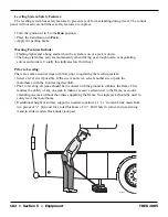 Preview for 182 page of Safari motorhome TREK 2005 Instructions Manual