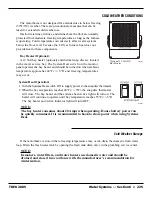 Preview for 225 page of Safari motorhome TREK 2005 Instructions Manual