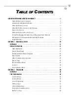 Preview for 9 page of SAFARI Trek 2002 Owner'S Manual