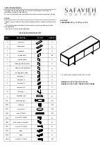 SAFAVIEH COUTURE Archie SFV8716A Assembly предпросмотр