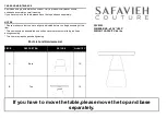 Preview for 1 page of SAFAVIEH COUTURE Casella SFV9303 Quick Start Manual