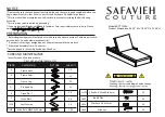SAFAVIEH COUTURE CPT1039A Quick Start Manual preview