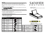 Preview for 1 page of SAFAVIEH COUTURE CPT1039A Quick Start Manual