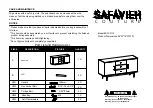 Предварительный просмотр 1 страницы SAFAVIEH COUTURE Elissa SFV2115 Assembly