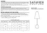 SAFAVIEH COUTURE Genesis CTL1062 Manual preview