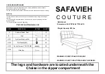 Preview for 2 page of SAFAVIEH COUTURE Gneiss SFV4734-1 Quick Start Manual