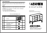 SAFAVIEH COUTURE Lorna SFV2104 Assembly предпросмотр