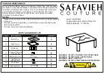 SAFAVIEH COUTURE SFV9700B Quick Start Manual предпросмотр