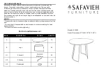 Safavieh Furniture ACC4200 Quick Start Manual предпросмотр