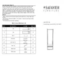 Safavieh Furniture Afia FOX4234 Manual preview