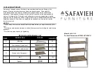 Предварительный просмотр 1 страницы Safavieh Furniture AMH4130A Quick Start Manual