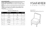 Safavieh Furniture Armond MCR1006 Assembly предпросмотр