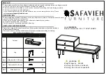 Предварительный просмотр 1 страницы Safavieh Furniture BCH9000A Quick Start Manual