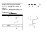 Safavieh Furniture Berlin ACC4207 Assembly предпросмотр