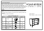 Safavieh Furniture Blaize CHS6601A Assembly Instructions предпросмотр