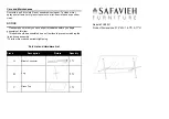 Предварительный просмотр 1 страницы Safavieh Furniture Brogen FOX2527 Manual