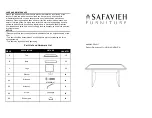 Предварительный просмотр 1 страницы Safavieh Furniture COF4217 Quick Start Manual