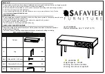 Safavieh Furniture COF9006B Quick Start Manual предпросмотр