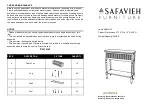 Предварительный просмотр 1 страницы Safavieh Furniture Corbin AMH5716 Quick Start Manual