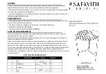 Предварительный просмотр 1 страницы Safavieh Furniture Dallas ACC2502 Manual