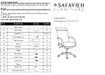 Safavieh Furniture Dejana FOX8506A Manual предпросмотр