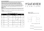 Preview for 1 page of Safavieh Furniture Dixon AMH1526A Quick Start Manual