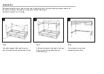 Предварительный просмотр 2 страницы Safavieh Furniture DSK5701 Quick Start Manual