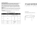 Safavieh Furniture Emmerick COF4219 Assembly предпросмотр