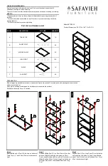 Safavieh Furniture ETG3500 Manual предпросмотр