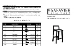 Предварительный просмотр 1 страницы Safavieh Furniture FOX2004 Quick Start Manual