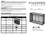 Safavieh Furniture FOX3256A Quick Start Manual preview