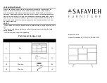 Предварительный просмотр 1 страницы Safavieh Furniture FOX4279 Quick Start Manual