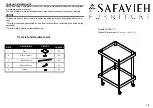 Safavieh Furniture FOX6017A Quick Start Manual предпросмотр