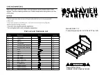 Safavieh Furniture FOX6211-F Assembly Instructions Manual предпросмотр