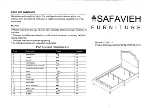 Предварительный просмотр 5 страницы Safavieh Furniture FOX6211-F Assembly Instructions Manual