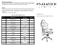 Safavieh Furniture FOX8503 Assembly Instructions предпросмотр