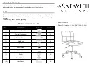 Preview for 1 page of Safavieh Furniture FOX8510 Assembly